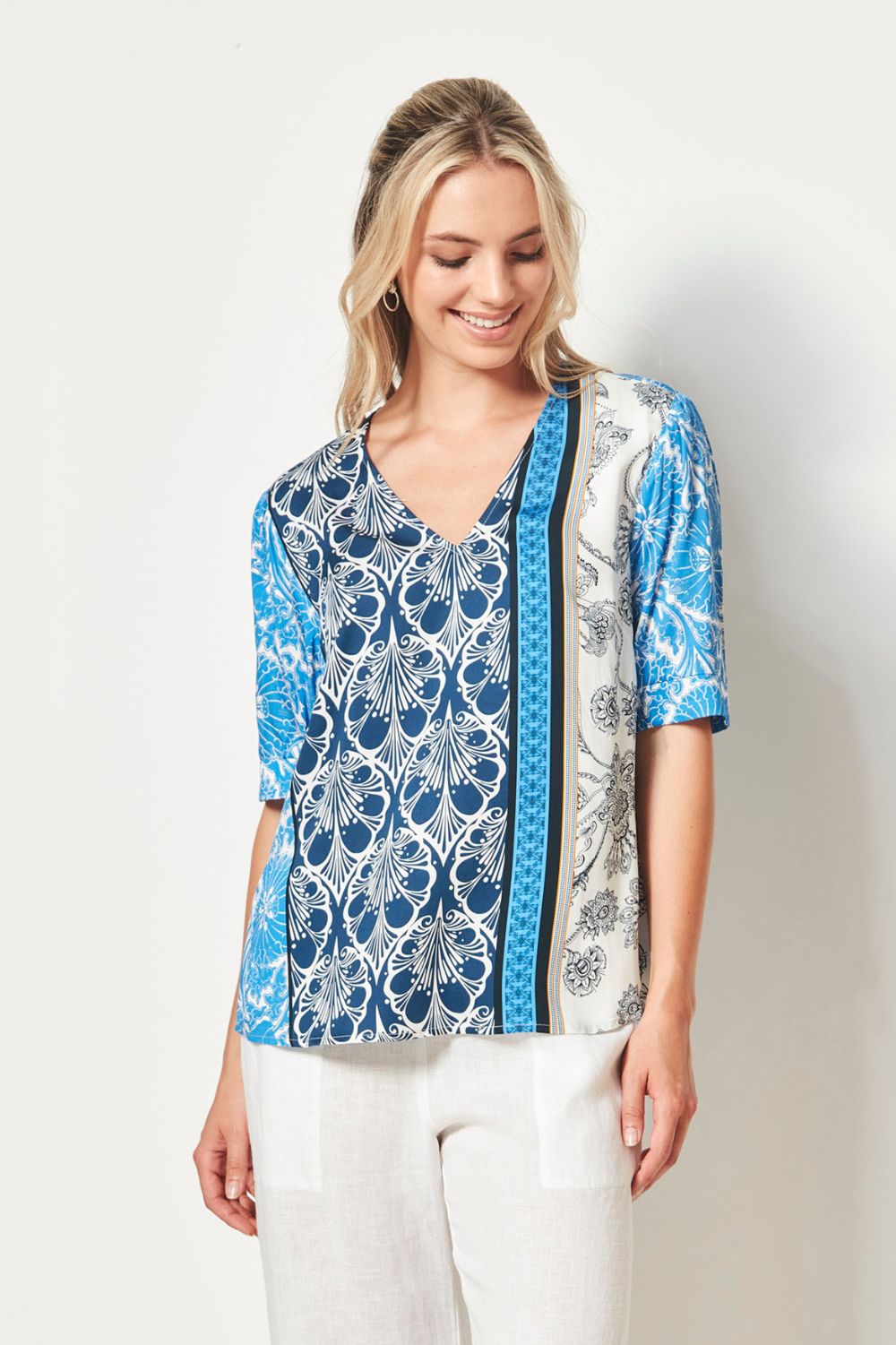 Verge Imagine Top | Print_Silvermaple Boutique