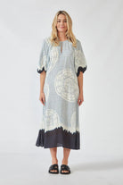 Verge Coya Dress | Blue Print_Silvermaple Boutique