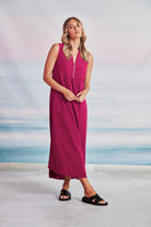 Verge Rotate Dress | Fuchsia Silvermaple_Boutique