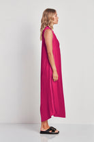 Verge Rotate Dress | Fuchsia Silvermaple_Boutique