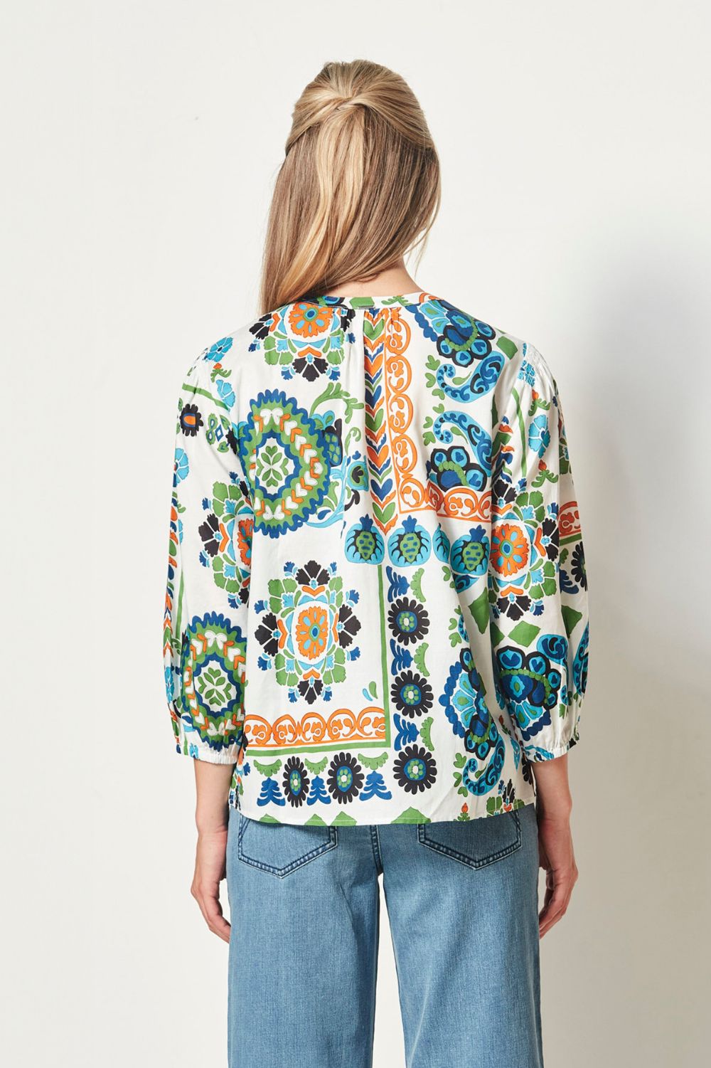 Verge Fiesta Blouse | Print _Silvermaple Boutique