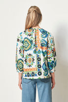 Verge Fiesta Blouse | Print _Silvermaple Boutique