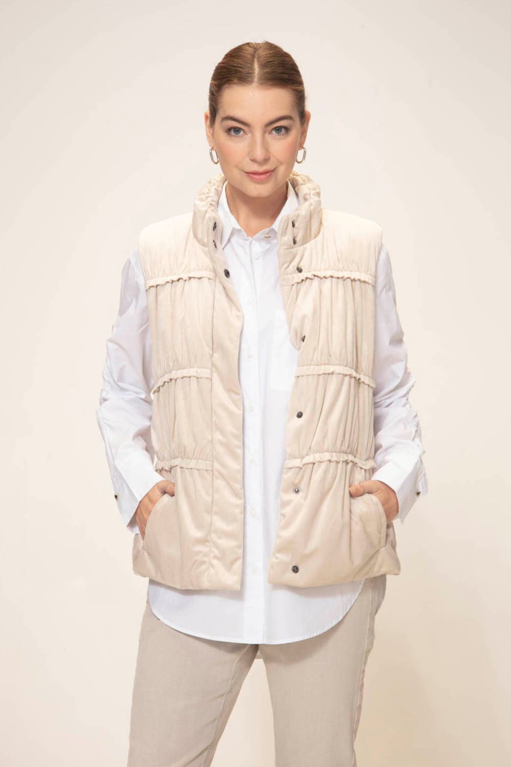 Verge Avila Vest | Oyster_Silvermaple Boutique