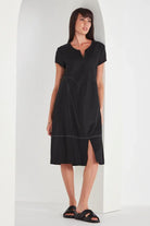 Verge Ria Dress | Black_Silvermaple Boutique