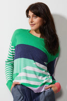 Zaket & Plover Diagonal Stripe Jumper | Frog_Silvermaple Boutique