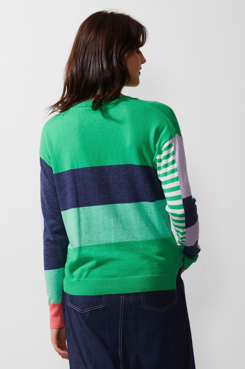 Zaket & Plover Diagonal Stripe Jumper | Frog_Silvermaple Boutique