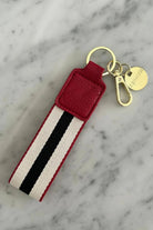 Zjoosh Odie Keyring | White/Black/Red_Silvermaple Boutique