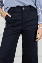 Zjoosh - Carla Pant | Navy - Pants - Silvermaple Boutique 