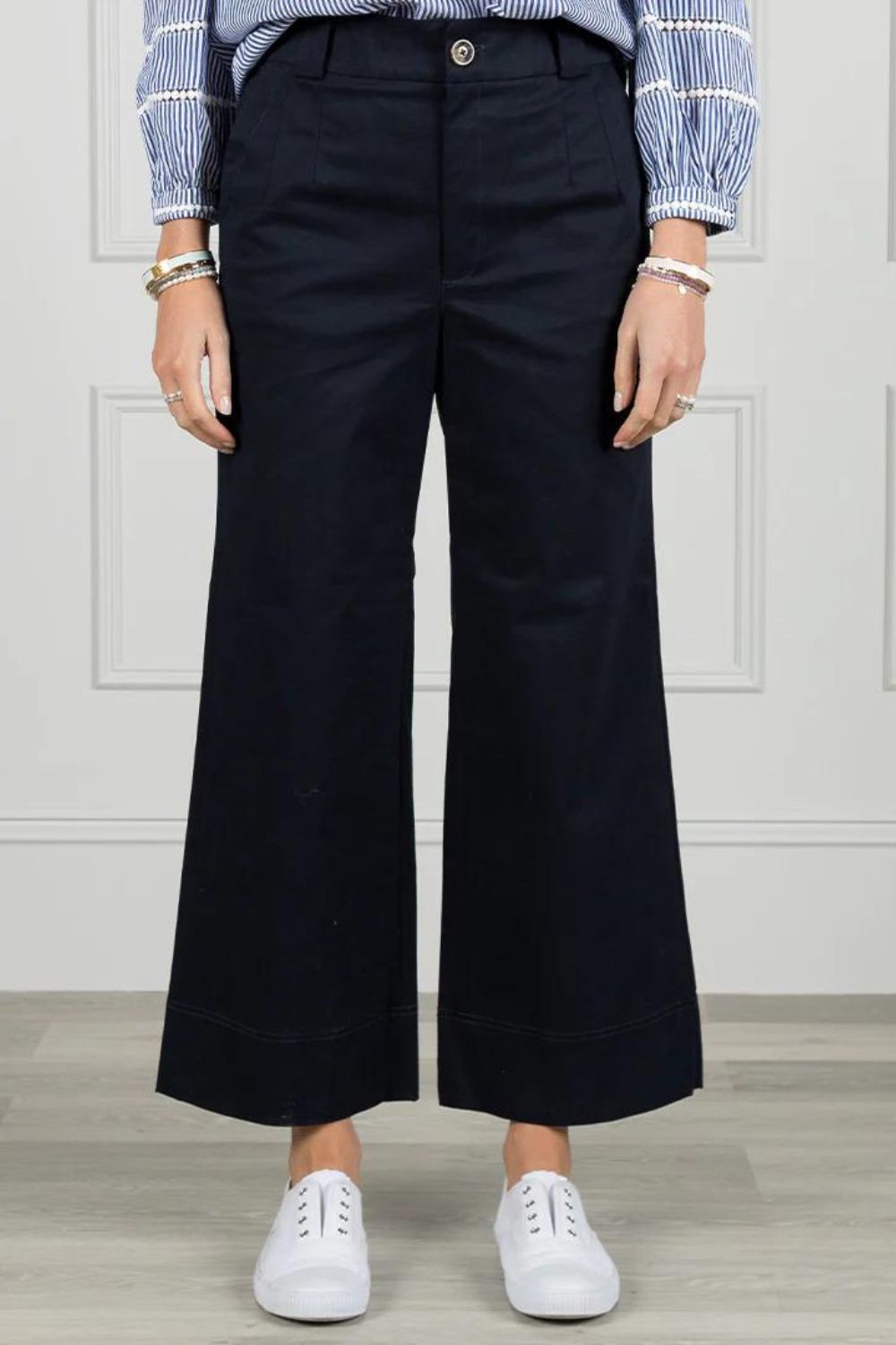 Zjoosh - Carla Pant | Navy - Pants - Silvermaple Boutique 