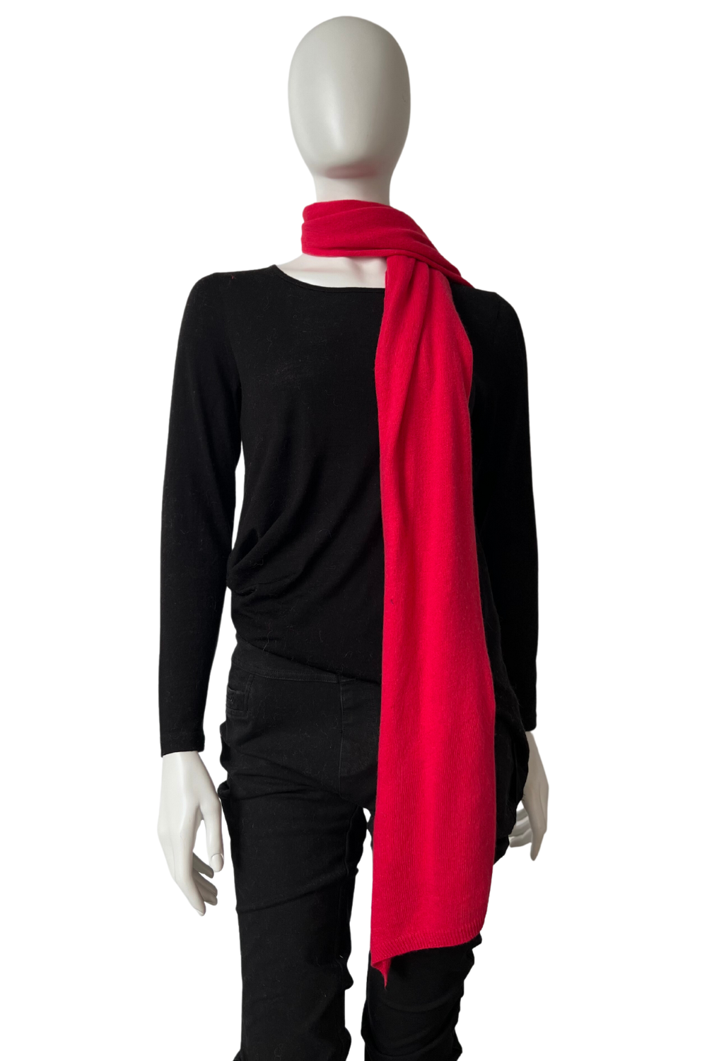 Silvermaple Boutique Nina Scarf Small | Red _Silvermaple Boutique 