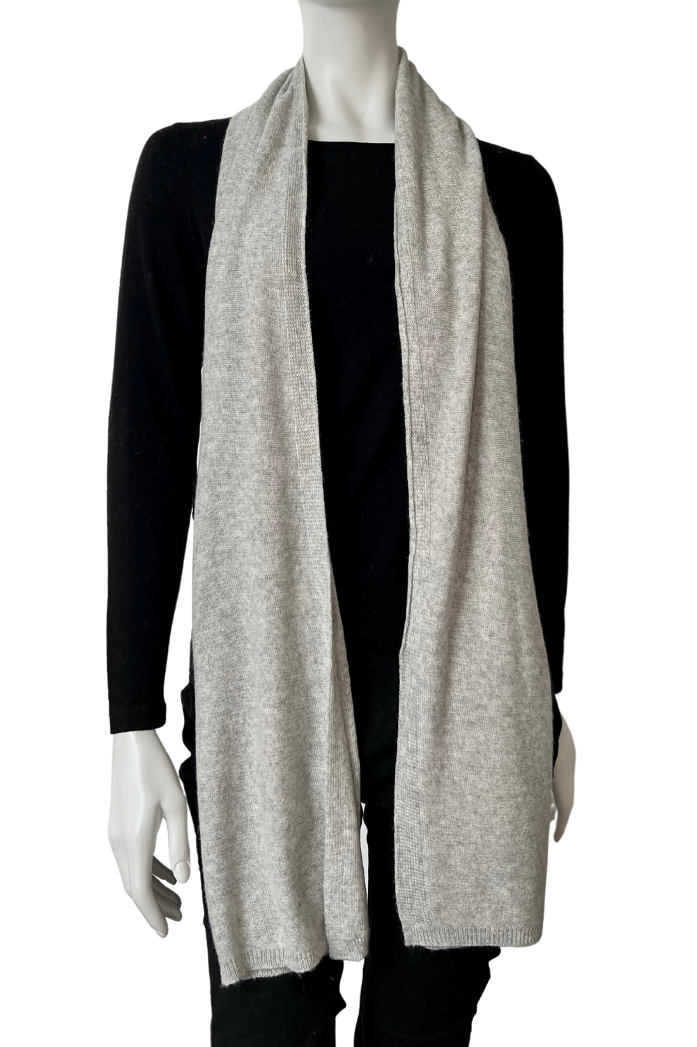 Silvermaple Boutique Nina Scarf Small | Grey _Silvermaple Boutique 