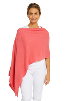 Cashmere Topper | Coral Reef - Silvermaple Boutique