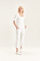 Verge_Acrobat Cargo Pant | White_Silvermaple Boutique