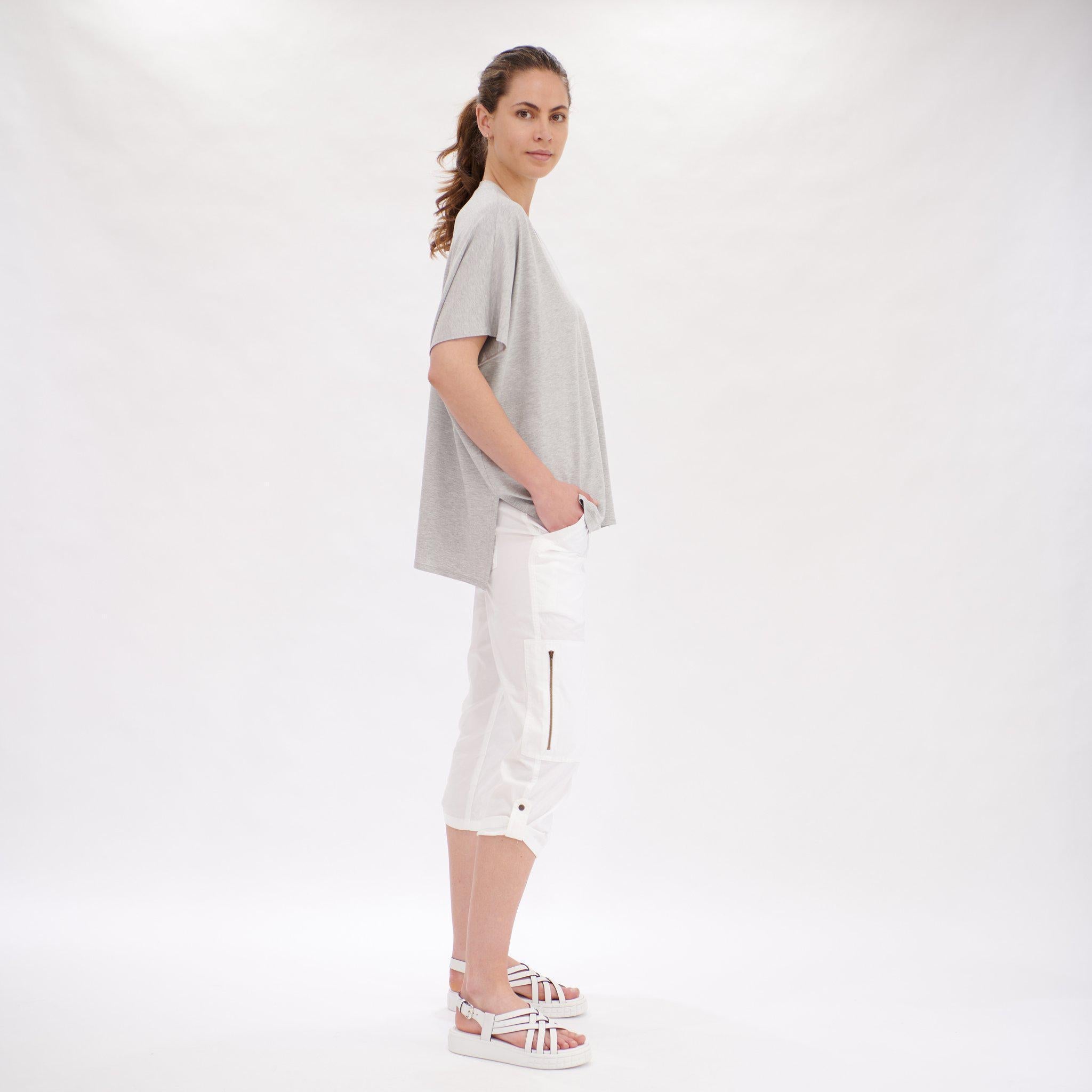 Mela Cropped Zip Cargo | 1386 F65-Mela Purdie-Silvermaple Boutique