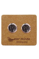 Fabienne Ear Mints Brushed Round Stud | Rose Gold_Silvermaple Boutique