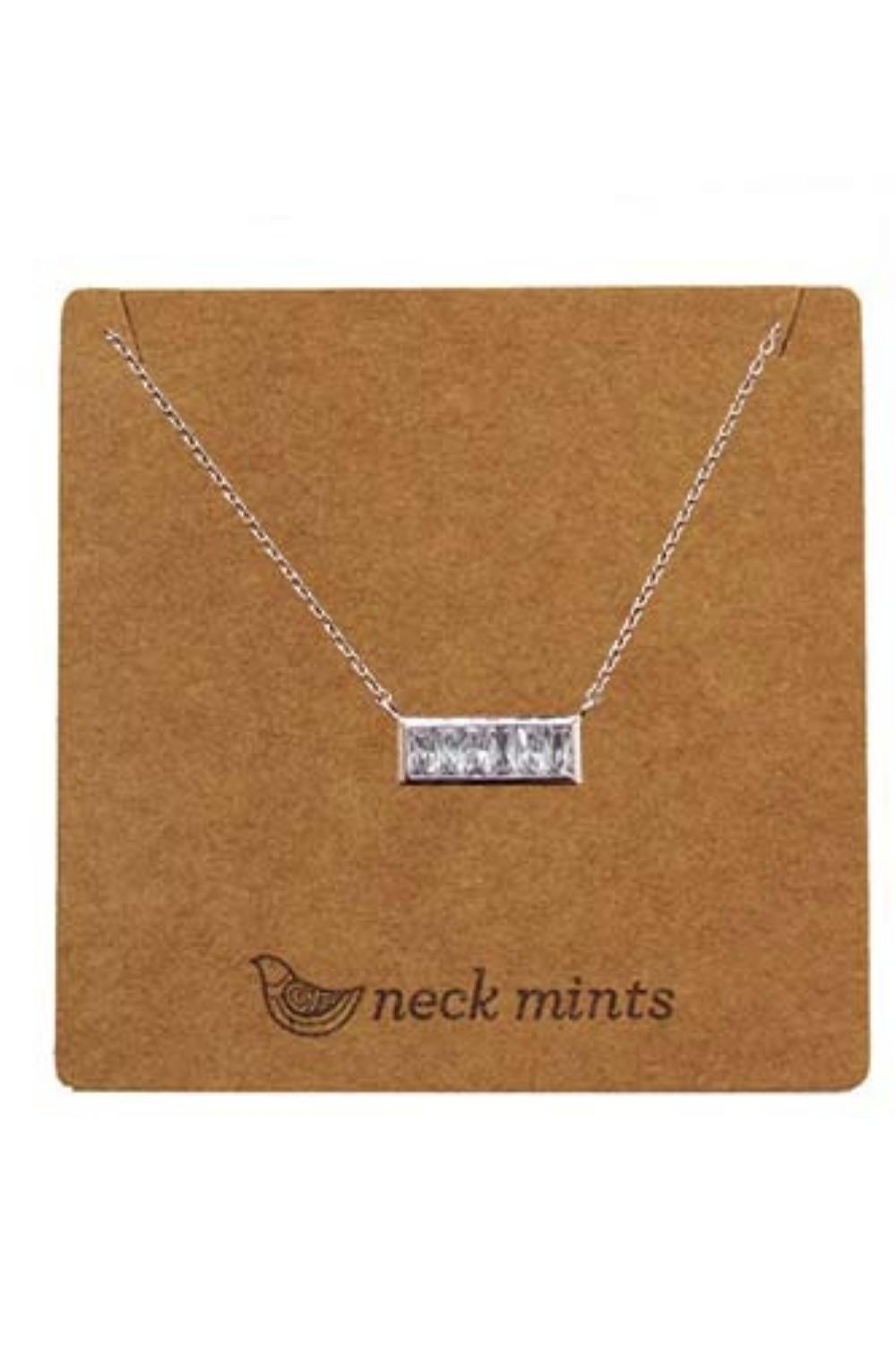 Fabienne Neck Mints Cubic Rectangular Pendant | Rose Gold_Silvermaple Boutique