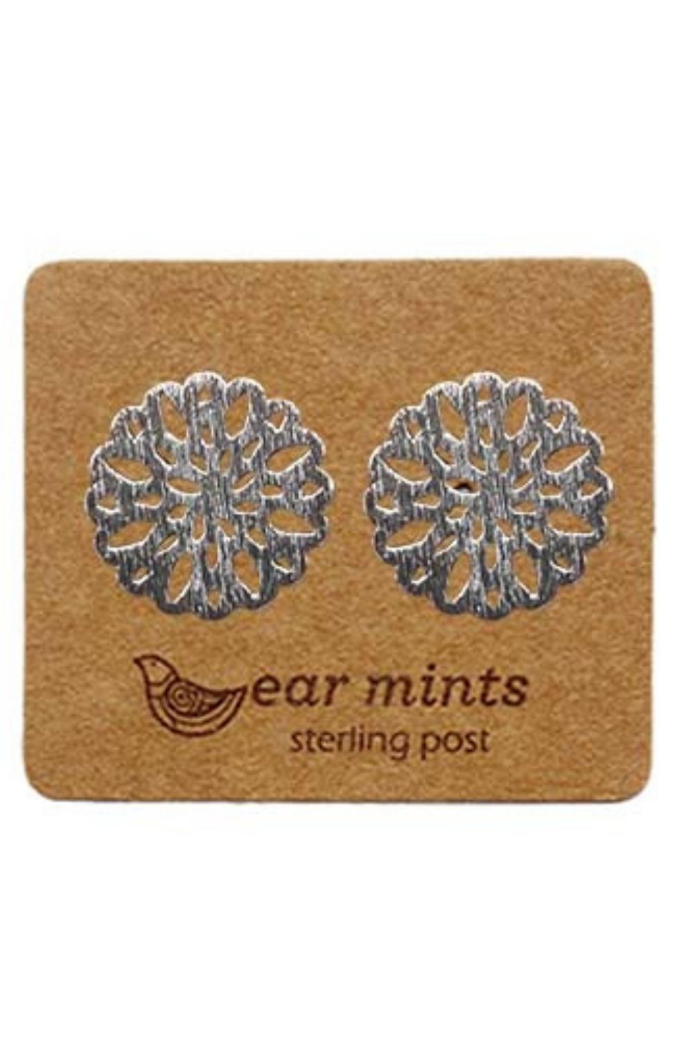 Fabienne - Ear Mints Brushed Filigree | Silver - Jewellery - Silvermaple Boutique 