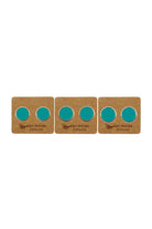 Fabienne Ear Mints 9mm Enamel Stud | Sea Green/Rose Gold_Silvermaple Boutique