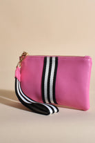 Fashion Express Palmer Vegan Leather Pouch | Pink_Silvermaple Boutique