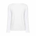 Mela Long Sleeve Relaxed Boat Neck | 2814 F01 - Silvermaple Boutique