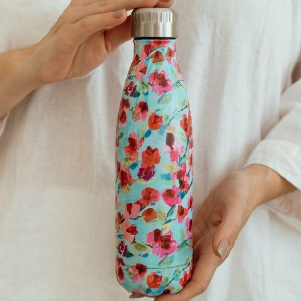 Koh_Living_Mia_Stainless_Steel_Water_Bottle_Silvermaple Boutique