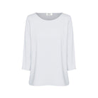 Mela Purdie Relaxed Boat Neck | White F01 2630 | Silvermaple Boutique