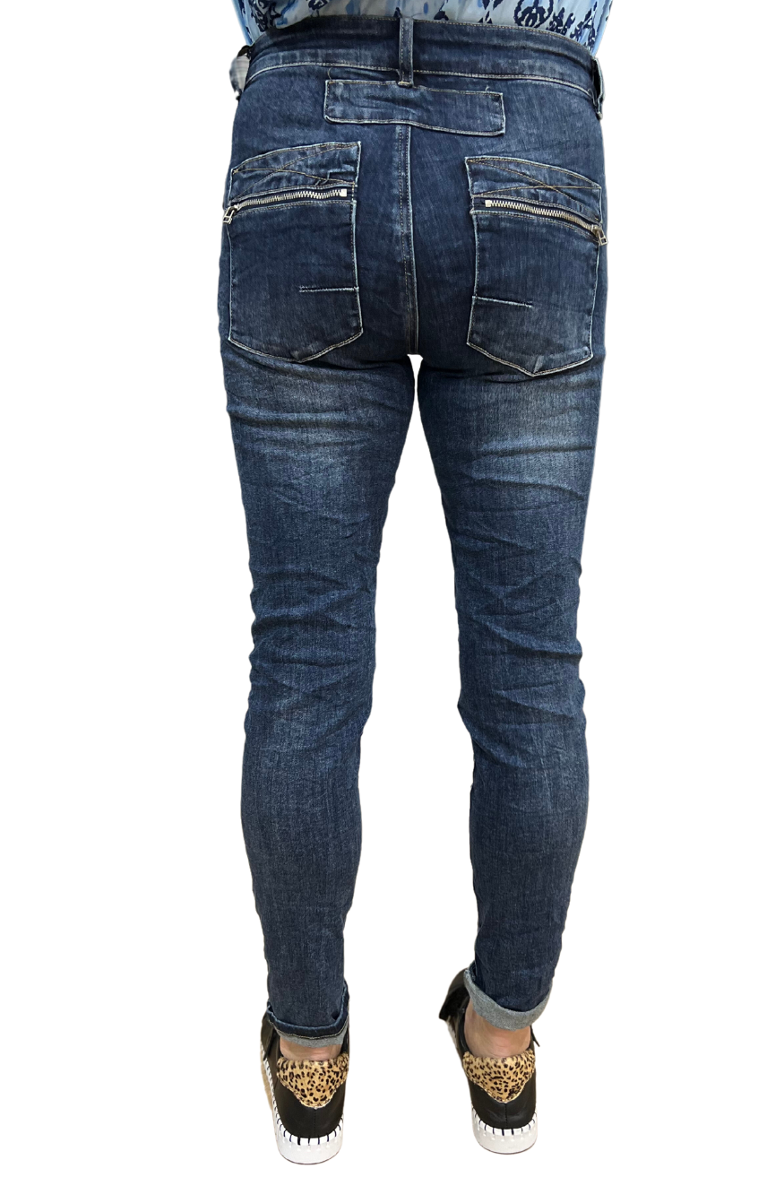 Silvermaple Collection Button Fly Italian Jean | Denim