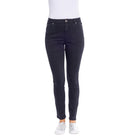 Cafe Latte Stretch Zip Skinny Jeans | Black_Silvermaple Boutique