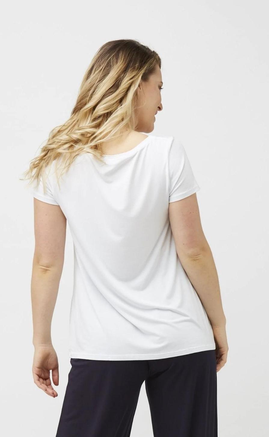 Tani Swing Tee | White | 79375_Silvermaple Boutique