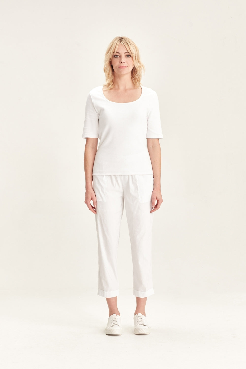 Verge Acrobat Essex Pant | White_Silvermaple Boutique