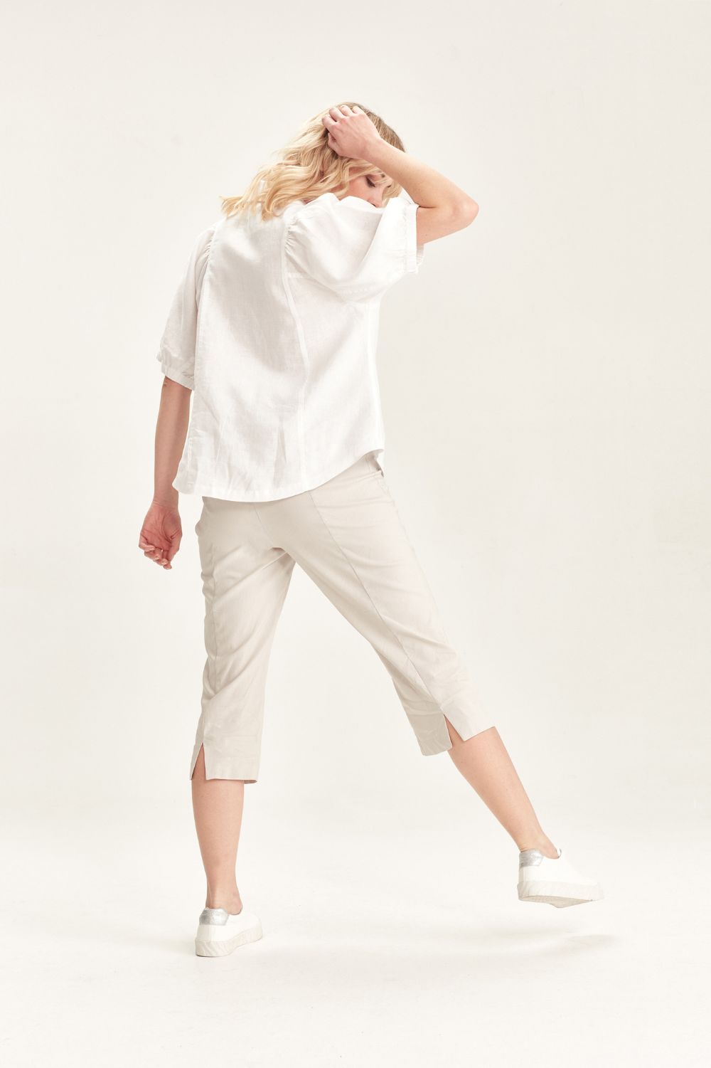 Verge Acrobat 3/4 Pant | Pumice_Silvermaple Boutique