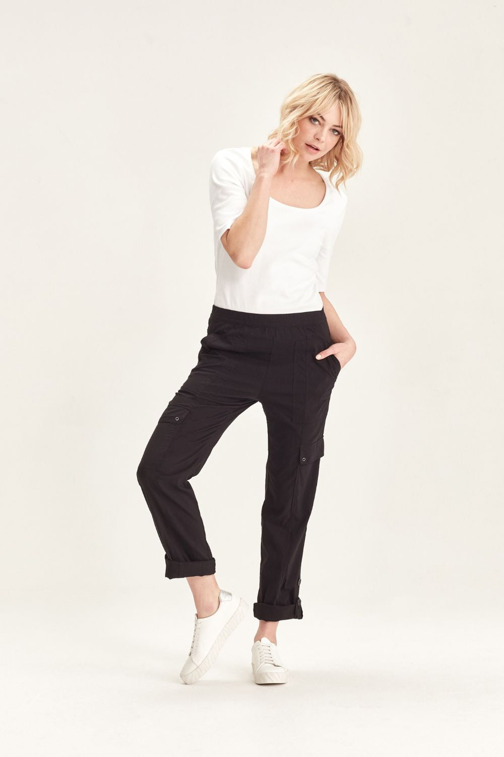 Verge Acrobat Cargo Pant | Black_Silvermalpe Boutique