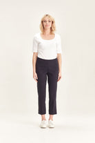 Verge Acrobat Eyelet Pant | French Ink_Silvermaple Boutique