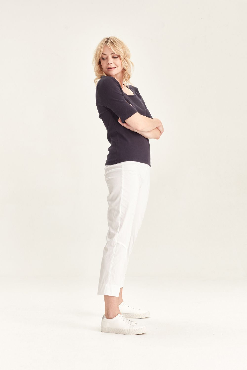 Acrobat Eyelet Pant | White_Silvermaple Boutique