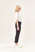 Verge Acrobat Eyelet Pant | French Ink_Silvermaple Boutique