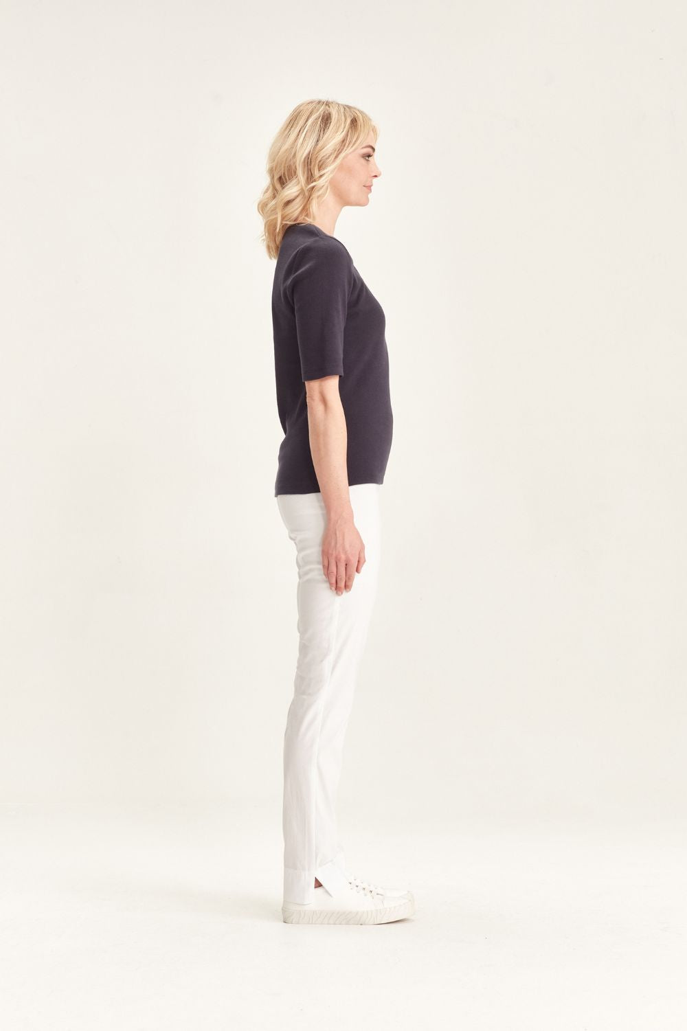 Verge Acrobat Slim Pant | White_Silvermaple Boutique