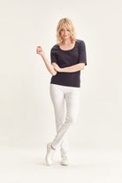 Verge Acrobat Slim Pant | White_Silvermaple Boutique