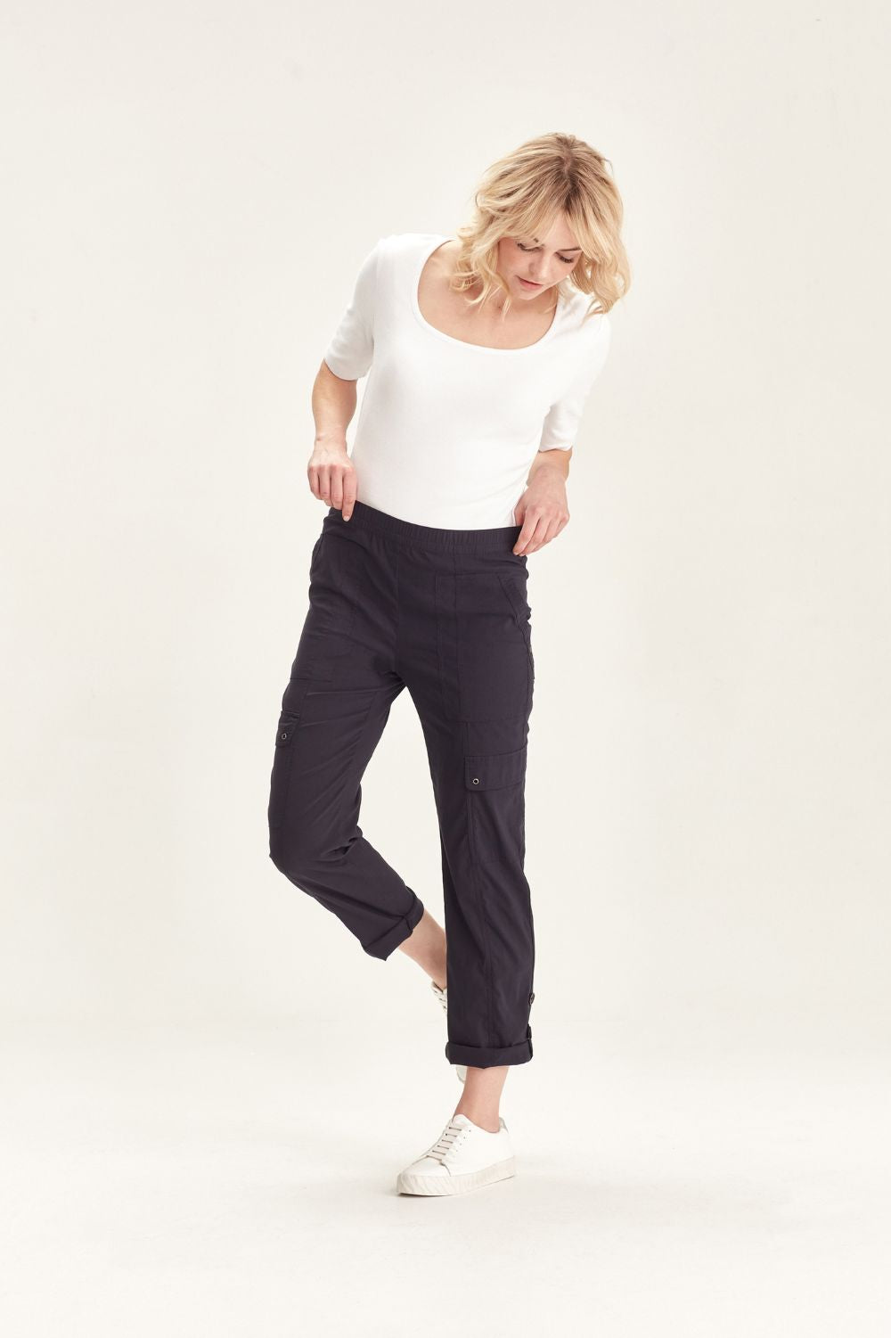 Verge | Acrobat Cargo Pant | French Ink_Silvermaple Boutique