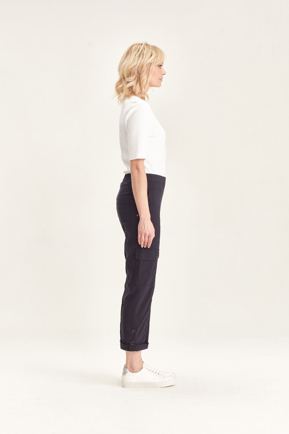 Verge | Acrobat Cargo Pant | French Ink_Silvermaple Boutique