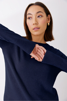 Mia Fratino Essential Crew | French Navy _Silvermaple Boutique 